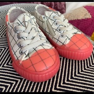 Zara baby girl pink soled shoes